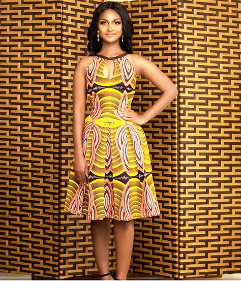Here are the latest styles of long Ankara dresses in 2023. . African ankara styles